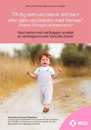 Bild för Patientbroschyr Varivax
