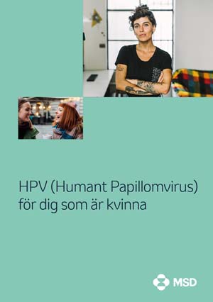 Bild för Broschyr HPV-infektion: kvinnor