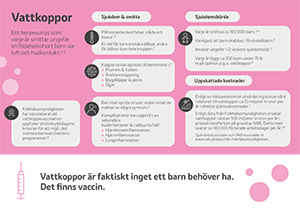 Bild för Faktablad om vattkoppor för hälso- och sjukvårdspersonal