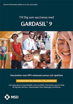 Bild för Patientbroschyr Gardasil 9